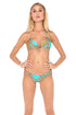 Luli Fama Sueños Estrellados Molded Push Up Bandeau Halter Top